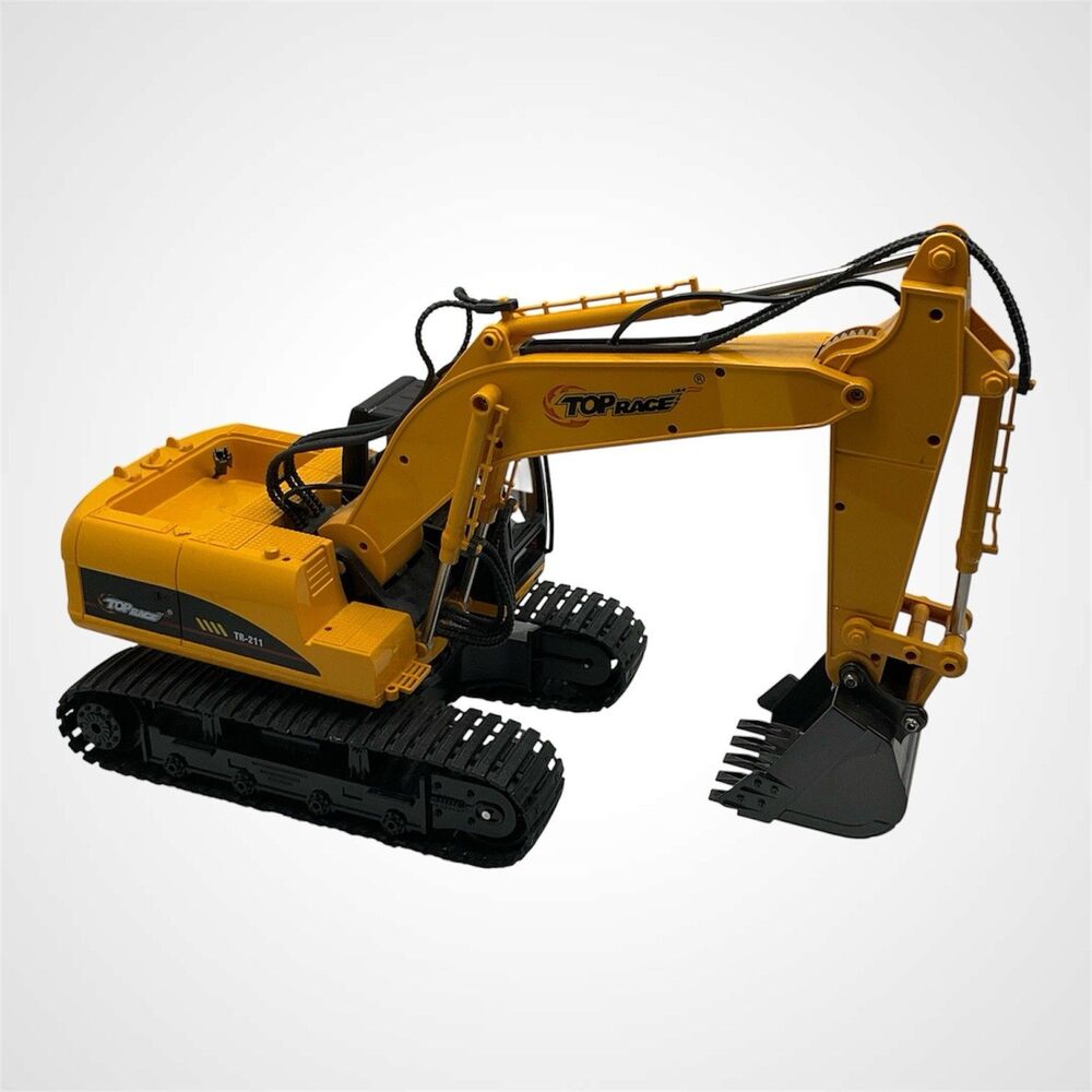 Top Race TR-211 Excavator Toy Construction Vehicle Digger Model